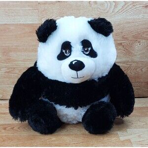 Aria Panda Progressive 12" Plush Black White 2023 Stuffed Animal Toy 390143